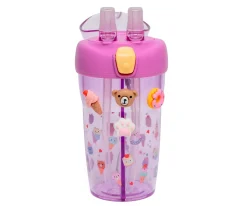 Botella Tritán 2 en 1 Sparkling Sweets