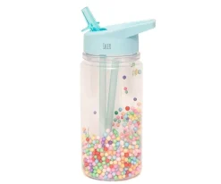 Botella Tritán Pops Macarons Aqua Blue Personalizable