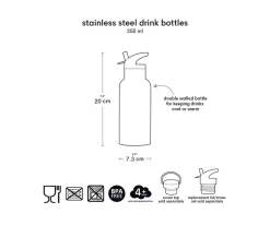 Botella Térmica Acero Flower Garden 350ml