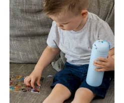 Botella Térmica Acero Piratas Azul 350ml