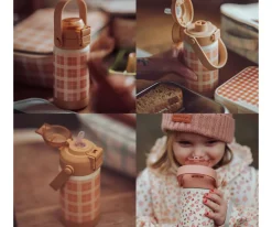 Botella Térmica Acero Sip + Chug Buckwheat Plaid 350ml