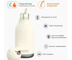 Botella Térmica Bestie Oso 460 ml