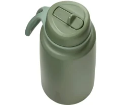 Botella Térmica con Boquilla Plegable y Asa 1L Olive