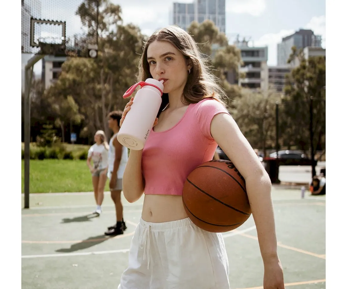 Botella Térmica con Boquilla Plegable y Asa 1L Pink Paradise