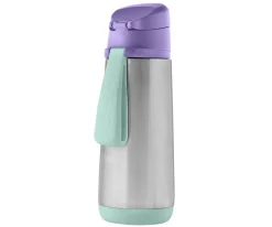 Botella Térmica con Boquilla y Asa 500 ml Lilac Pop