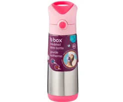 Botella Térmica con Pajita 500ml Flamingo Fizz