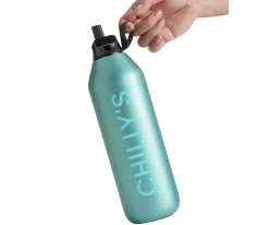 Botella Térmica Serie 2 Flip Mate Metallica Atlantis 1 Litro