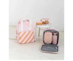 Caja Almuerzo Bento Big Stripes Pink