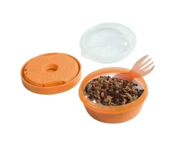 Caja Almuerzo con Tapa Refrigerante N'ice Cup Naranja