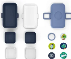 Caja Almuerzo MB Tresor Azul Infinity