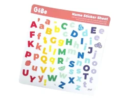 Caja Almuerzo Snack Spinner Flip, Correa de Mano y Hoja de Pegatinas Macaron Blue