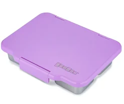 Caja Almuerzo Yumbox Pret Acero Lavanda 4 Compartimentos