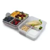 Caja Bento 2 Niveles Pink Purple Grey