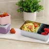 Caja Bento de Acero Inoxidable Pink