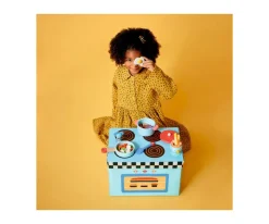 Caja de Almacenamiento Con Asiento Cocina