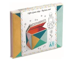 Caja de Almacenamiento Con Asiento Geometría