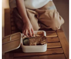 Caja de Almuerzo 3 Compartimentos Scandi Floral