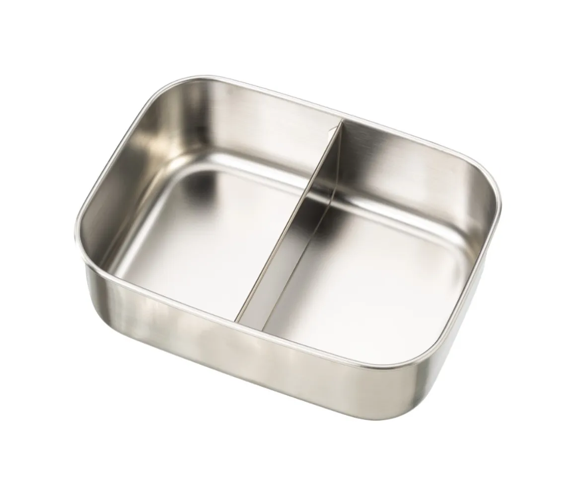 Caja de Almuerzo Acero Inoxidable Flores