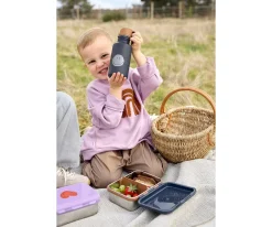 Caja de Almuerzo Acero Little Gang Smile Navy