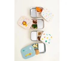 Caja de Almuerzo Acero Origami