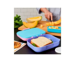 Caja de Almuerzo Bento Fiambrera Junior Rosa