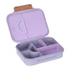 Caja de Almuerzo Compartimentos Bento Heart Lilac