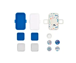 Caja de Almuerzo MB Tresor Catimini Blue Terrazo