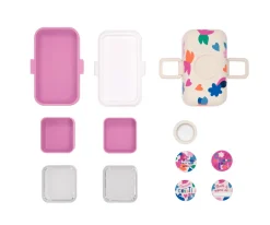 Caja de Almuerzo MB Tresor Catimini Cream PaperCut