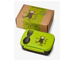 Caja de Almuerzo N'ice Box Kids Mono Lime