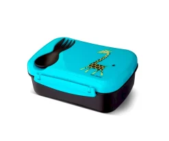 Caja de Almuerzo N'ice Box Kids Jirafa Turquoise