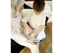 Caja de Almuerzo Spinner 2 in 1 Lunchox Blueberry Blue