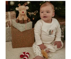 Caja de Regalo Recién Nacido de Navidad Personalizable