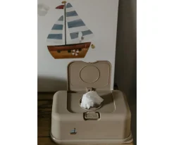 Caja de Toallitas Funkybox Barco Beige