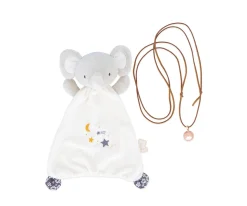 Caja Regalo Doudou, Llamador de Ángeles y Elefante