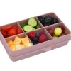 Caja Snackle 6 Compartimentos Pink Luxe