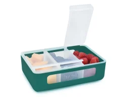 Caja Snackle Box de 3 Compartimentos