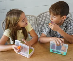 Caja Snackle Box de 3 Compartimentos