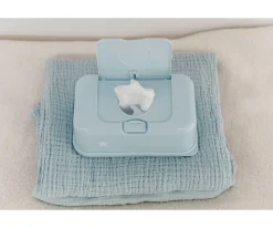 Caja Toallitas Funkybox Azul Pastel