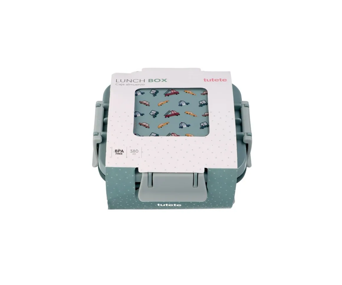 Cajita Almuerzo Vintage Cars