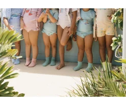 Calcetines Piscina Amarillo