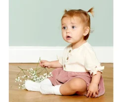 Calcetines Suela Antideslizante Bambú Off White