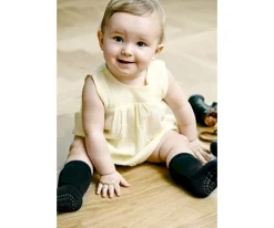 Calcetines Suela Antideslizante Algodón Negro