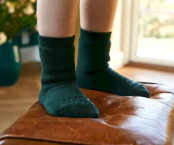 Calcetines Suela Antideslizante Algodón Forrest Green