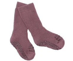 Calcetines Suela Antideslizante Algodón Misty Plum