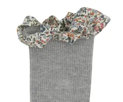 Calcetines Suela Antideslizante Bambú Liberty Grey Melange