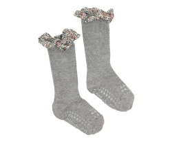 Calcetines Suela Antideslizante Bambú Liberty Grey Melange