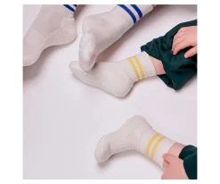 Calcetines Suela Antideslizante Algodón Sports Yellow