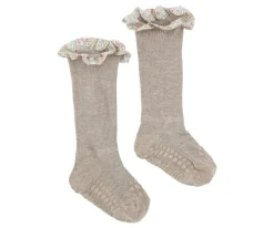 Calcetines Suela Antideslizante Bambú Liberty Sand