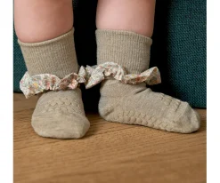 Calcetines Suela Antideslizante Bambú Liberty Sand