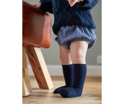 Calcetines Suela Antideslizante Bambú Dark Blue